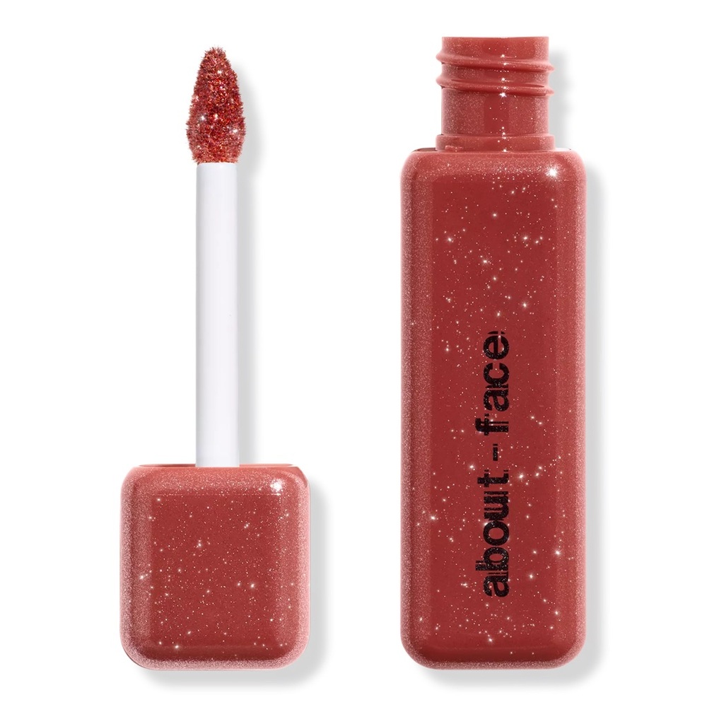 about-face Fractal Glitter Eye Paint Eyeshadow Digital Demise Cinnamon Shimmer
